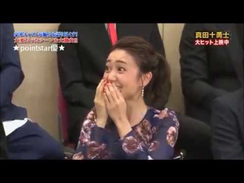 ❤ 大島優子、びっくり!映画「真田十勇士」で、木を垂直に駆け降りるシーンを映像で見たら、すごい一瞬!堤監督のクセが出ちゃった?爆笑(最強のくノ一忍者・火垂役)<主演:中村勘九郎、共演:松坂桃李 他>❤