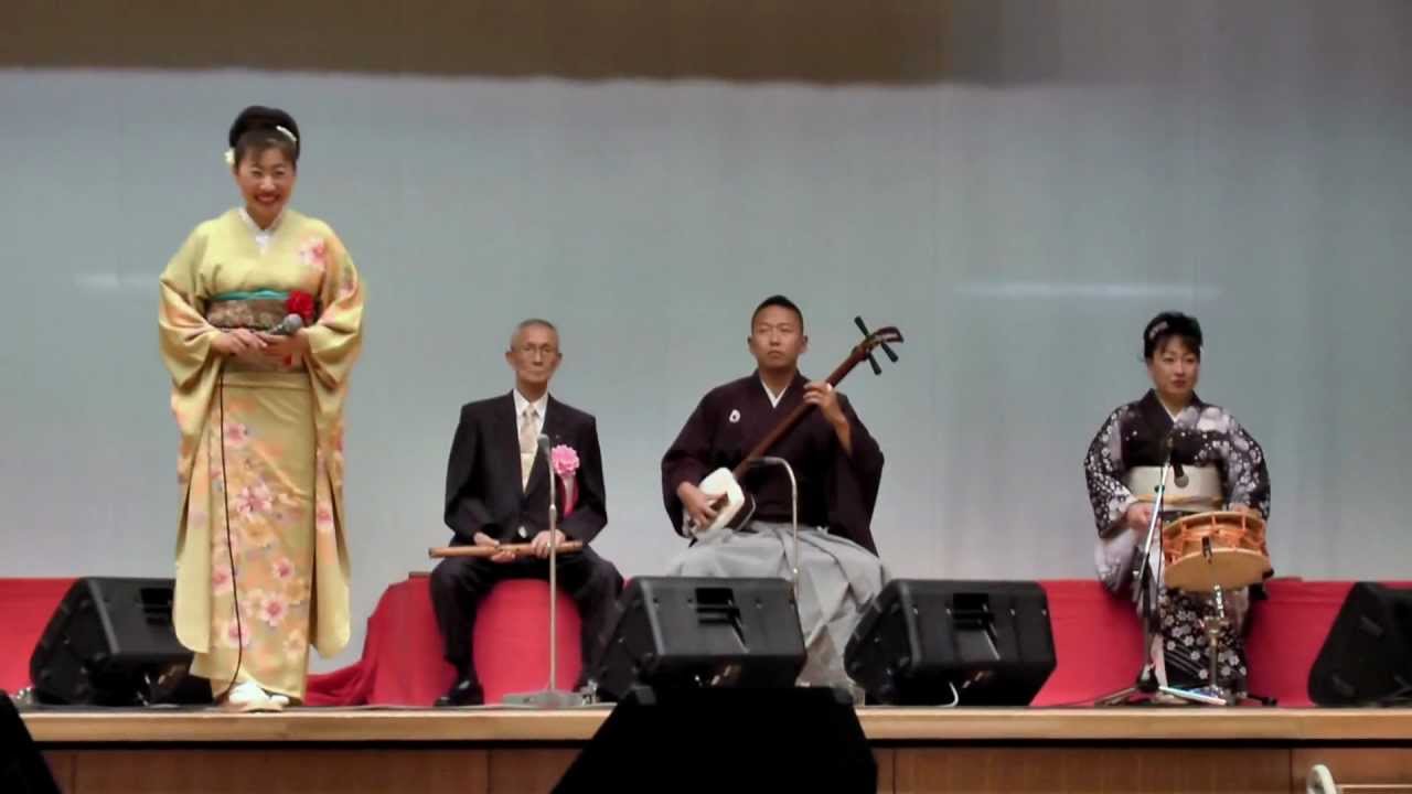 2012 第17回 秋田おはら節全国大会 ゲスト出演 内山久子さん.mpg