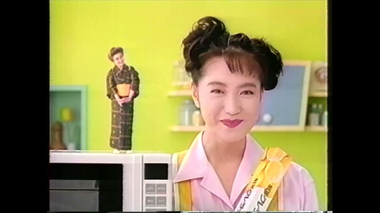 懐かCM 1993年 7月 呉羽化学 クレラップ 若村麻由美 ミヤコ蝶々