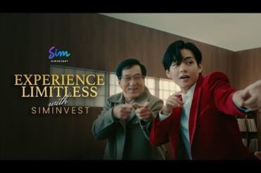 240301 SimInvest: V とジャッキー チェンが #ExperienceLimitlessWithSimInvest になりました