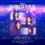aespa - aespa: WORLD TOUR in cinemas (メインポスター)