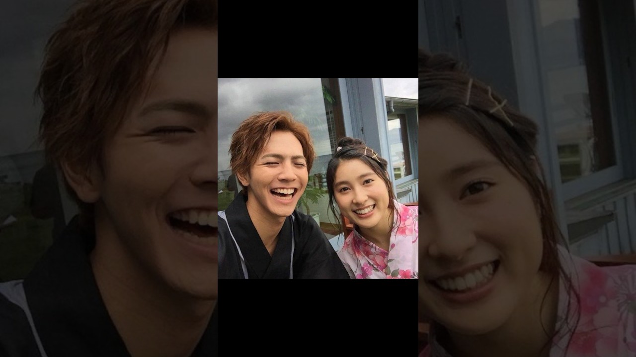 片寄涼太・土屋太鳳さんご夫妻の笑顔