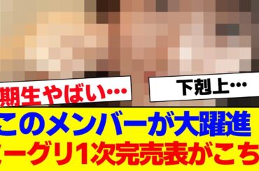 【櫻坂46】9thシングル「自業自得」 ミーグリ一次完売表がこちら…【#そこ曲がったら櫻坂 #自業自得  #三期生 #ミーグリ #オタの反応集 】