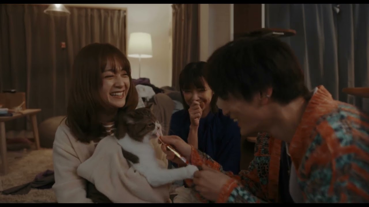 安達祐実×倉科カナ×渡邊圭祐『三日月とネコ』予告編 安達祐実×倉科カナ×渡邊圭祐『三日月とネコ』予告編