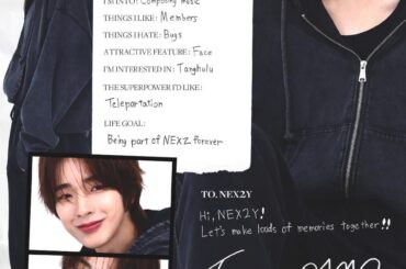 NEXZ - 韓国デビューシングルアルバム「Ride the Vibe」（ティーザーイメージ - 私の「VIBE」の紹介）