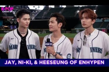 240502 FOX 13 シアトル: ENHYPEN 独占: マリナーズのピッチに先立ってメンバーがタコマのコンサートについて語る