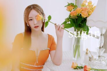 橋本甜歌(てんちむ)が魅せる今夏トレンドのオレンジカラードレス♡ | sugar