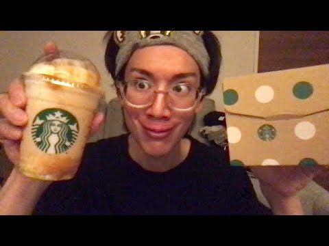 【生配信】スタバ新作バナナを両手に今日も生きる