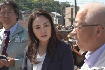 仲間由紀恵さん 被災地の輪島を慰問「大好きな能登の為にできることって何だろうって」.Nakama Yukie • Wajima • Noto Peninsula.