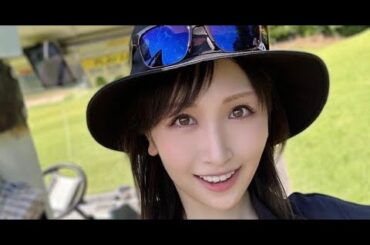 T2- 横山ルリカ、太もも美脚あらわな“超ミニスカ”ウエアでスイング「ただただお美しい!美しすぎる!」「ナイスショット!!」