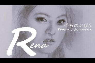 【今日のかけら】真夜中の少し絵画制作　田中麗奈