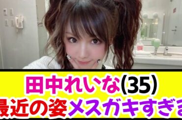 田中れいな(35)さん、最近の姿がメスガキすぎるwwww《なんj反応集》