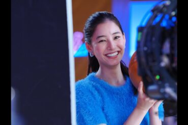 新木優子出演のTVCM「DUO YOUR BEST」篇メイキング