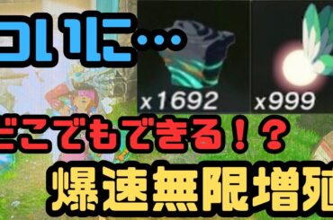 【無限増殖】どこでもできる！？爆速無限増殖【ティアキン】