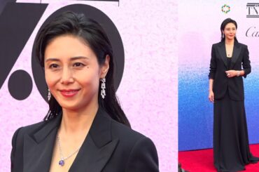 松嶋菜々子、3億円ジュエリー身につけ圧巻オーラ　大切な存在を明かす「お互いにいい影響を与えられる」　「カルティエと日本　半世紀の歩み『結 MUSUBI』展」