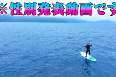 無人島からサップで脱出できたら我が子の性別が判明！！！するはずだった。