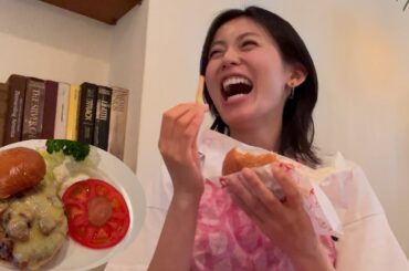 【謎】ハンバーガー爆食いしながらおにぎり愛について語る