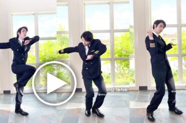 【羽生結弦】BTSの「Dynamite」に挑戦！羽生結弦の華麗なダンスが大反響！パイロット制服で魅せる驚異のダンスパフォーマンス！