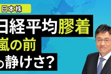 【日本株】日経平均膠着、嵐の前の静けさ？（窪田 真之）：6月24日【楽天証券 トウシル】