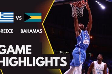 GREECE VS BAHAMAS | Friendly Games | Full Highlights |Giannis Antetokounmpo | Buddy Hield | Jun 27