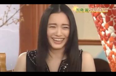 『シャッフルBISTRO』今日のお客様♪仲間由紀恵さん  您是一個大嗎 加藤翼-仲間由紀惠 仲間由紀恵幹事の沖縄旅行