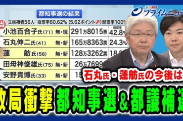 【都知事選＆都議補選の衝撃】二つの選挙が政局に与える影響 逢坂誠二×音喜多駿×田﨑史郎 2024/7/8放送＜前編＞