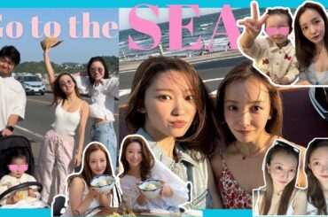 【休日】私の愛する湘南で義妹みみと1番美味しいお蕎麦を食べたり、海で撮影したり🌞🐚夏を感じた1日🧜🏽‍♀️🌴【vlog】