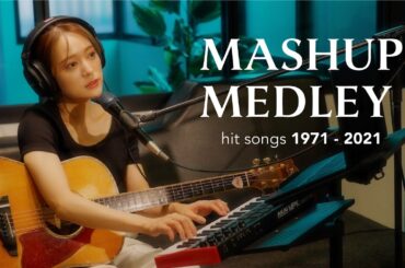 【名曲メドレー】同じコード進行の歴代名曲を1発撮り🎸🎤【1971-2021ヒットソング】