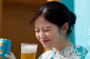 今田美桜、おいし過ぎて眉間にシワが！？　晴れ風新TVCM「眉間の本音」篇