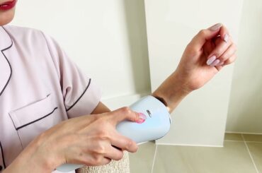 【レビュー動画：ReFa EPI COOL】肌色センサーの様子