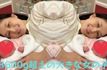 橋本マナミ、第2子女児出産を報告”3600g超えの大きな女の子”