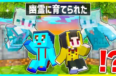幽霊に育てられた子供たちが生まれてから死ぬまで...👼【まいくら/マインクラフト】