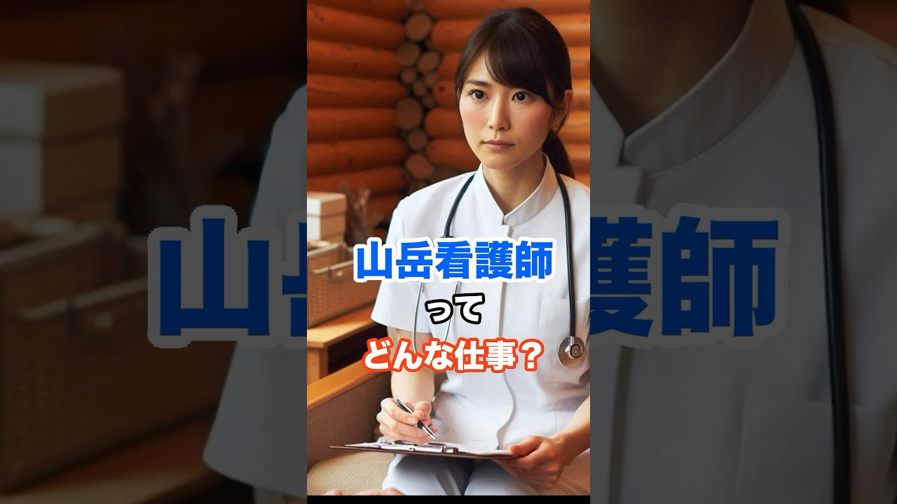 『マウンテンドクター』でも話題！山岳看護師ってどんな仕事？　#shorts