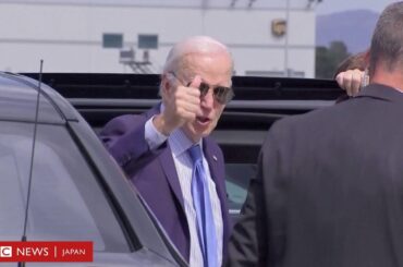 バイデン米大統領、コロナ陽性　体調は良いと記者団に