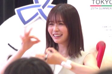 長濱ねる、楽しそうに踊る姿が可愛すぎてきゅん！小学生と一緒にダンスを披露「学ぼう！デフリンピック特別授業」