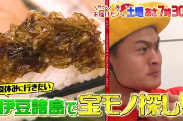 『所さんお届けモノです!』7/27(土) この島にしかない宝モノ！夏休み伊豆諸島SP【TBS】