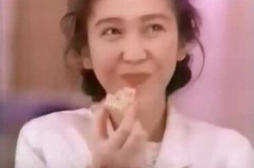1991　cm 森永チョコ