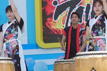 #ﾌｼﾞｱﾅTAIKO魂 2024/7/27 in お台場冒険王① #岸本理沙 #堤礼実 #原田葵 西山喜久恵 新美有加 奥寺健 木村拓也 堀池亮介 徳田聡一朗 上垣皓太朗