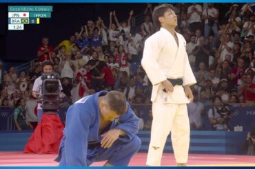 【柔道男子】最強・阿部一二三 五輪連覇！妹・詩の無念を晴らす金メダル獲得｜パリオリンピック 柔道男子66キロ級 決勝 阿部一二三 対 リマ