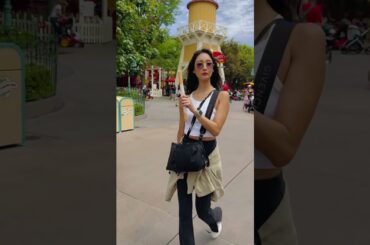 お仕事でロサンゼルスへ〜！🌴  仕事合間のオフの日は  ディズニー・カリフォルニア・アドベンチャー・パークへ  遊びに行きました！🇺🇸🐭🎢✨   #菜々緒