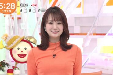 井上清華アナ♡OP強調ニット♡