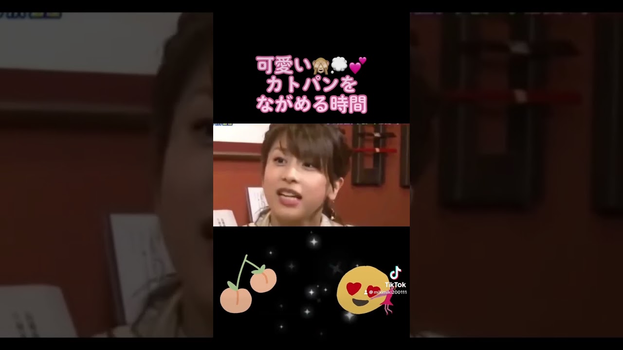 かわいいカトパン😍😍😍