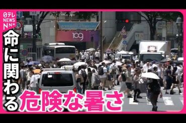 【熱中症】オンライン診療の患者数は去年の3倍か…10日も暑さから命守る対策を
