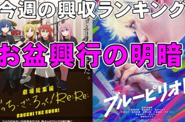 お盆休み興行に明暗？【俺的映画速報Vol.281】【興収 興行収入 インサイド・ヘッド2 クレヨンしんちゃん オラたちの恐竜日記 僕のヒーローアカデミア ブルーピリオド】