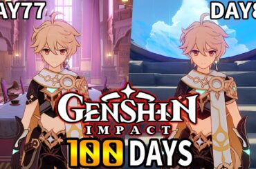 【原神100days】鬼畜な世界で1から100日間本気で無課金で攻略していく！【DAY77～DAY82】