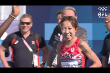 【陸上女子マラソン】自己ベスト更新で6位入賞🎉鈴木優花 ｜パリオリンピック™