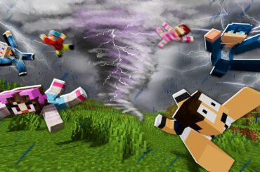 1分ごとに大災害が起きる世界で生き残れ！「カラフルピーチ×いんく×たま」