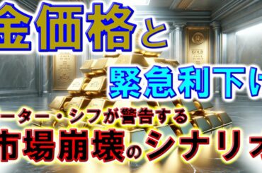 金価格と緊急利下げ: ピーター・シフが警告する市場崩壊のシナリオ