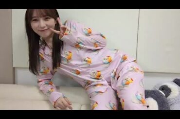 与田祐希（乃木坂46） 2024年08月20日 のぎおび パジャマ配信 SHOWROOM【音量UP】