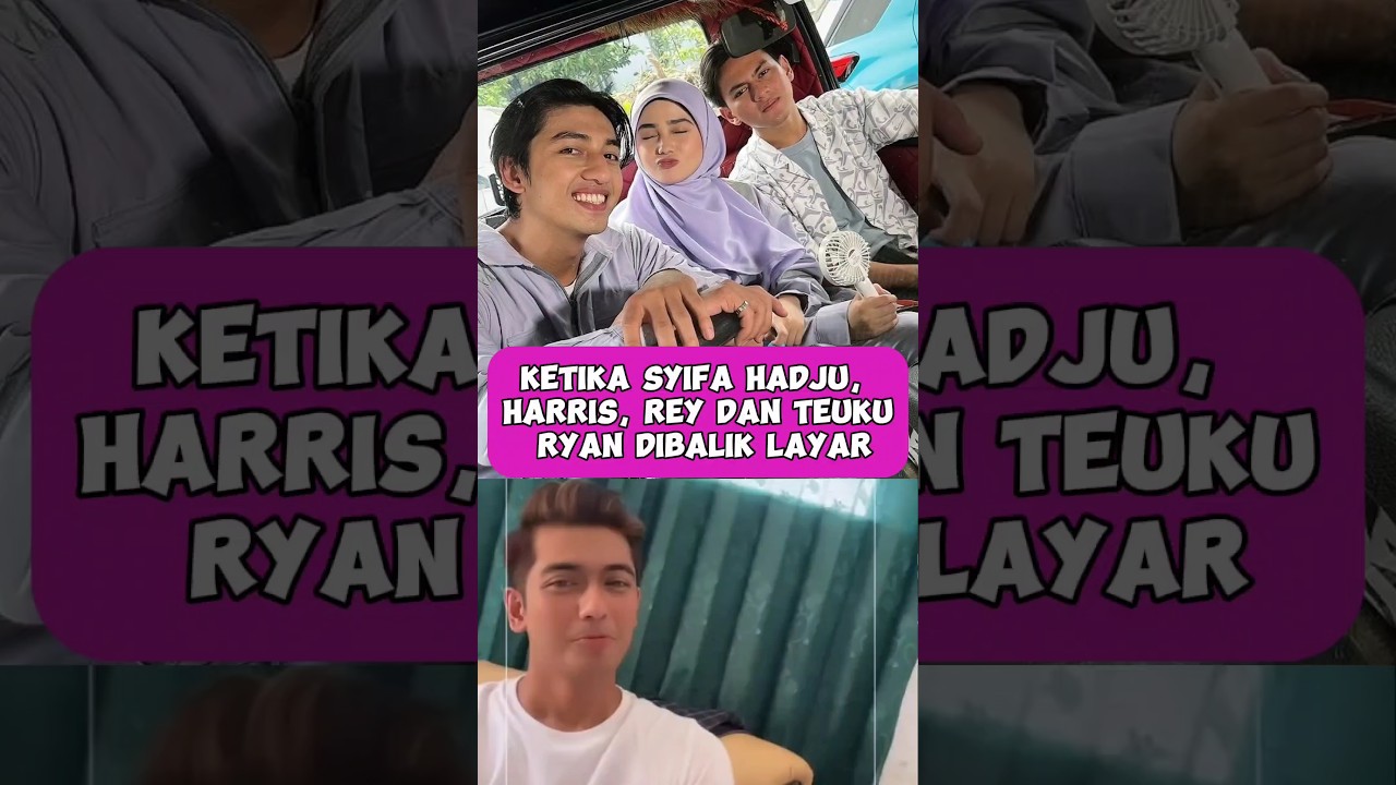 Syifa Hadju, Harris Vriza, Teuku Ryan dan Rey Bong di Lokasi Shooting Sinetron Saleha